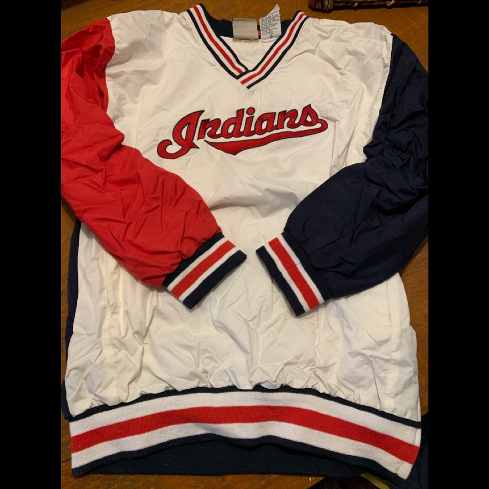 Boys Cleveland Indians Pullover Jacket